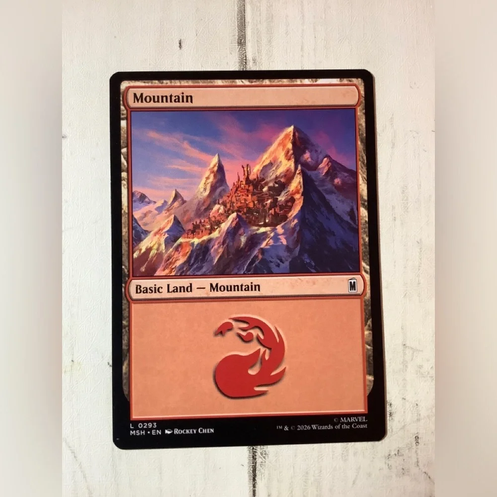 MTG Marvel Super Heroes L Mountain #0293 PLAY SET